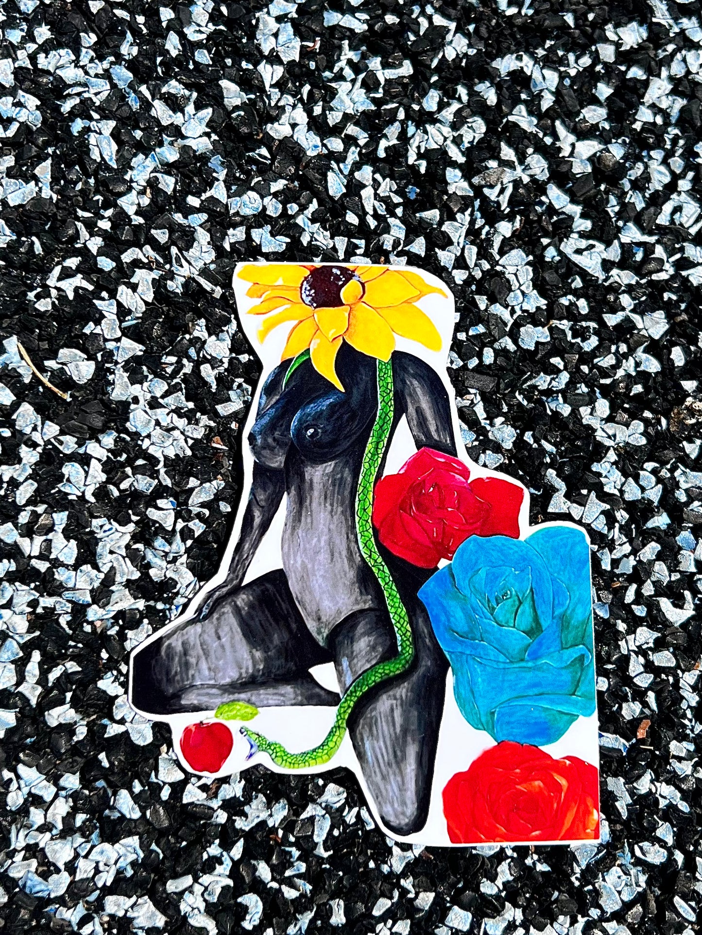 Eve in Eden Sticker