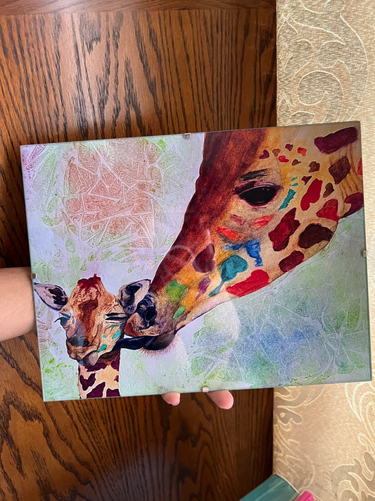 Motherly Kisses Premium Print