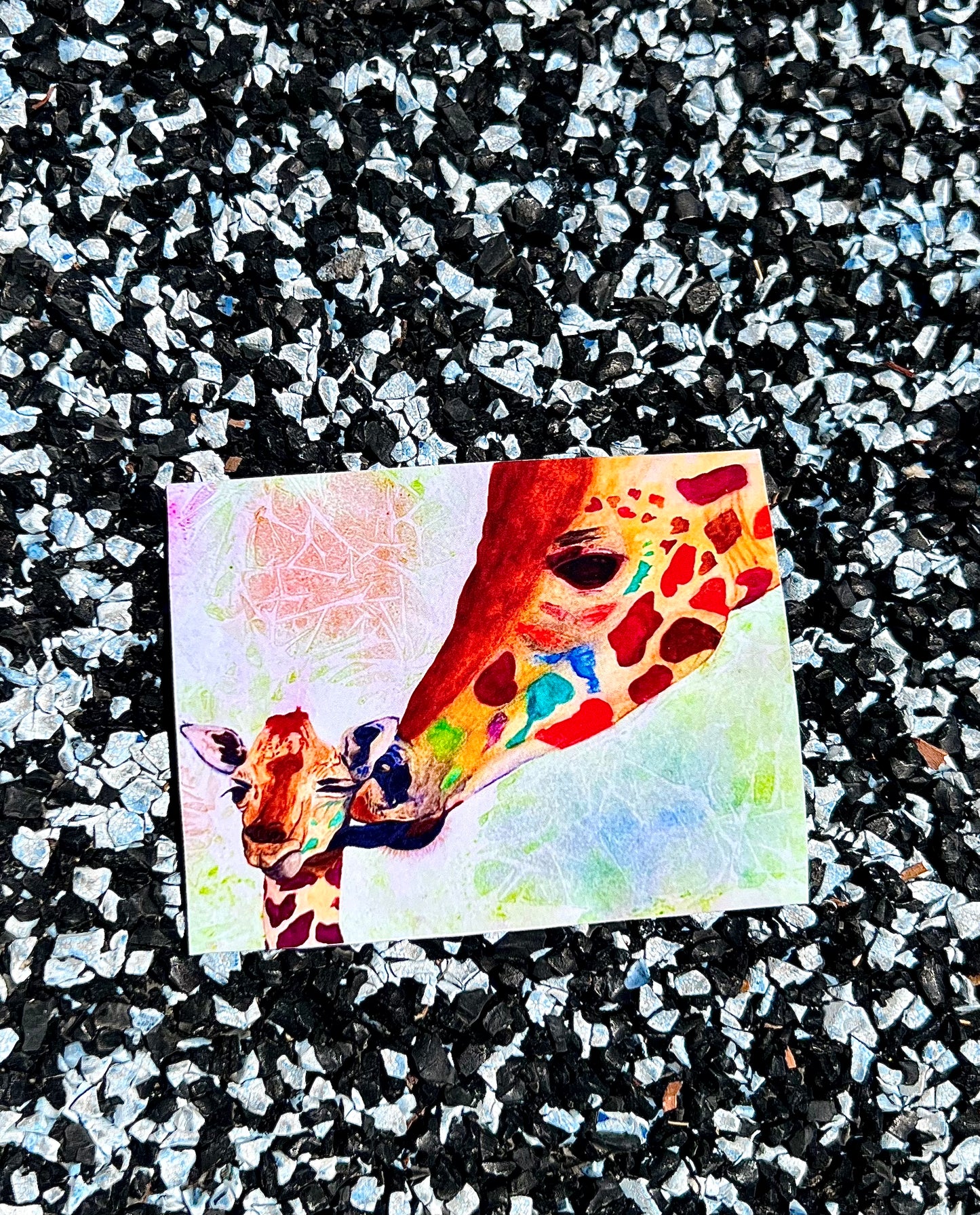 Motherly Kisses Sticker