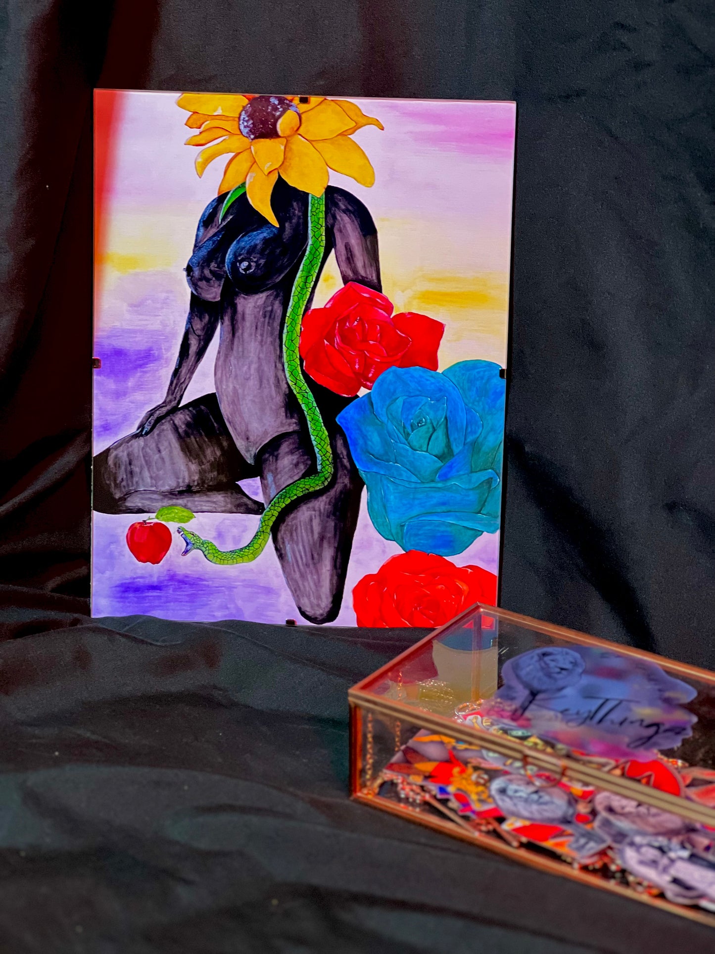 Eve in Eden Premium Print