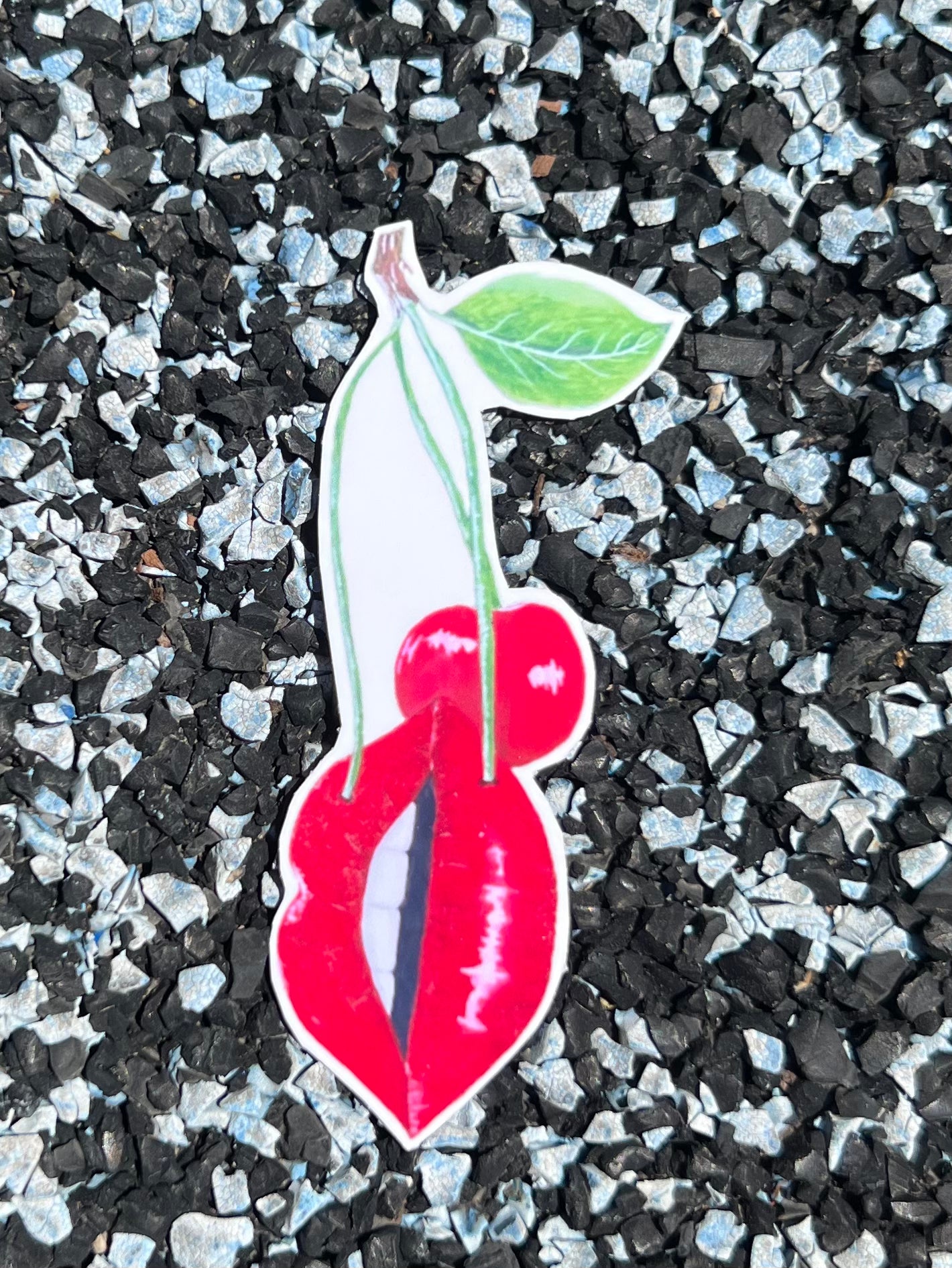 Cherry Lips Sticker